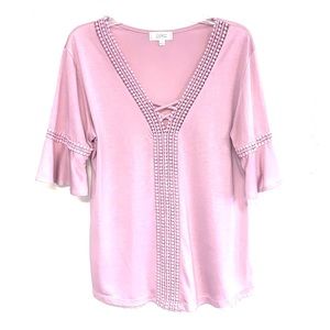 Adorable Blush Pink Boutique Shirt